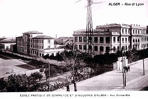 Alger - Rue de Lyon - Ecole de Commerce et Industrie - Ensemble